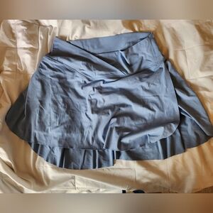 2X Blue Halara Tennis Skirt